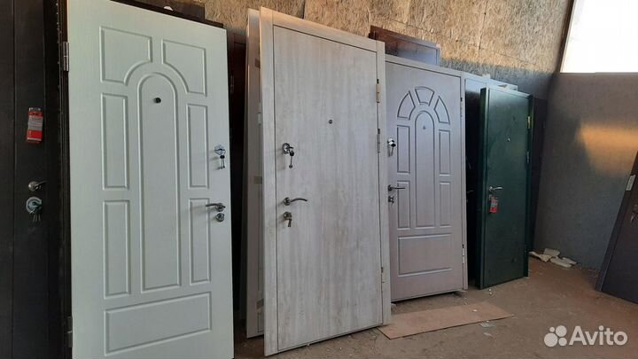 Квартирная дверь с 2 мм листом стали +панель мдф