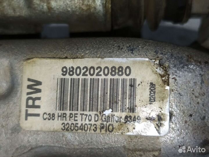 Суппорт правый задний Пежо 408