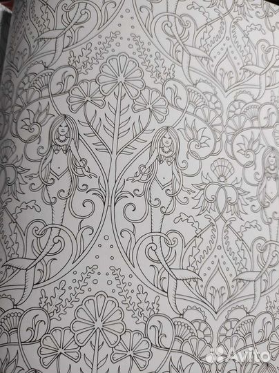 Раскраска Затерянный океан (Джоанна Бэсфорд)