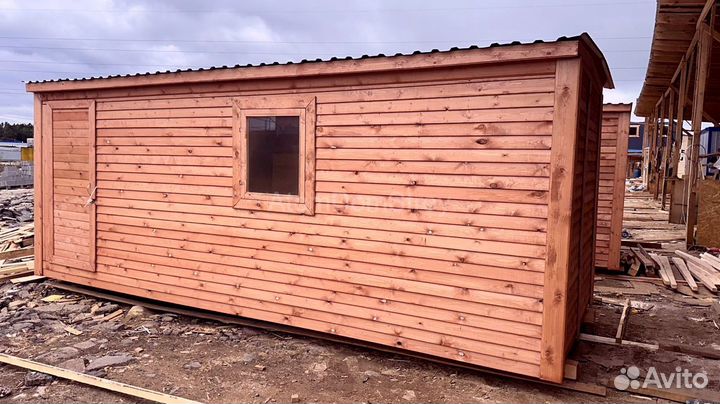 Деревянные бытовки с доставкой