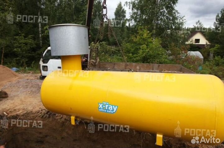 Установка газгольдера