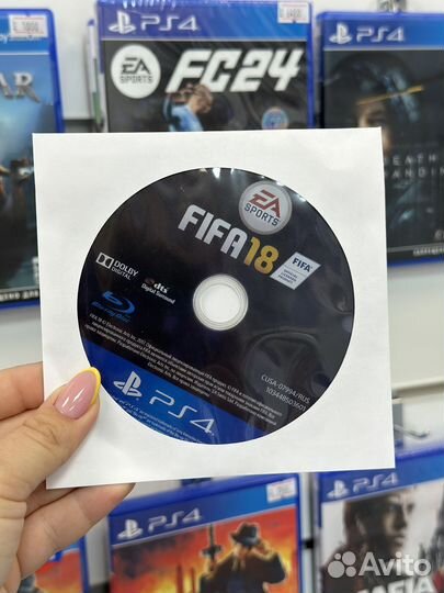 Fifa 18 (без коробки) PS4