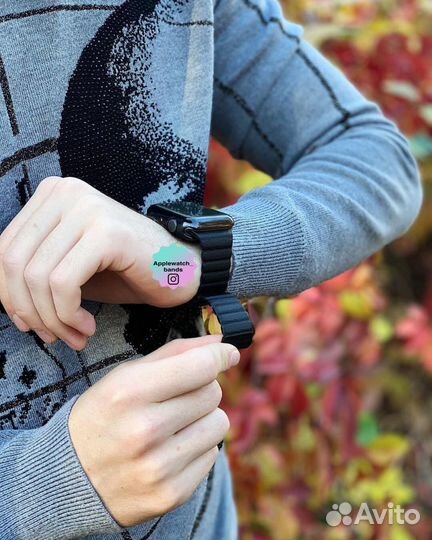 Кожаный ремешок Apple Watch