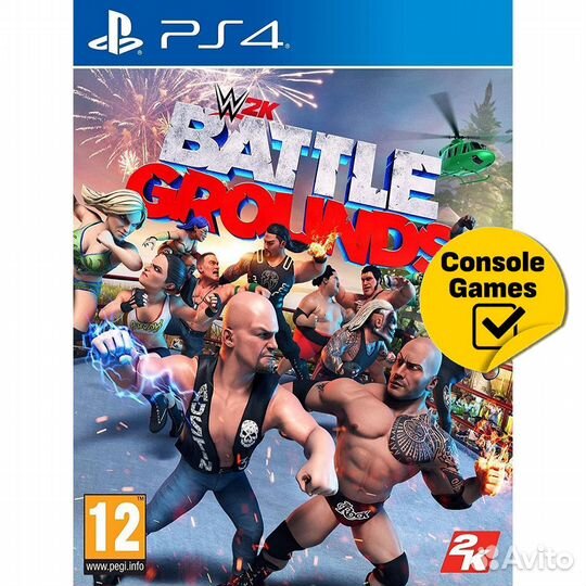 PS4 WWE 2K battlegrounds Новый
