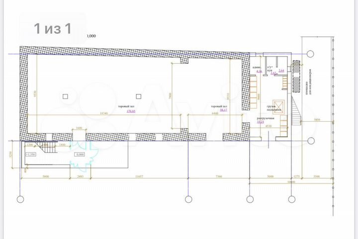 Свободного назначения, 1410 м²