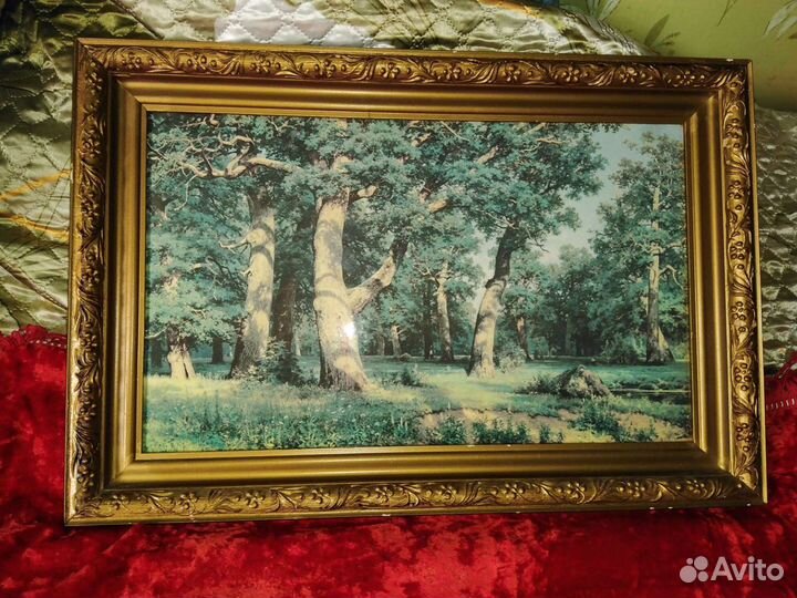 Картина ссср. Шишкин. Дубовая роща