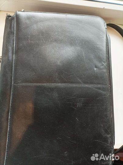 Мужской кожаный портфель Ferre