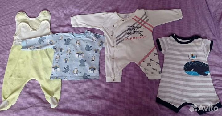 Одежда для малышей 0+ пакетом