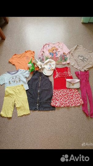 Пакет вещей для девочки 98 - 110 размер