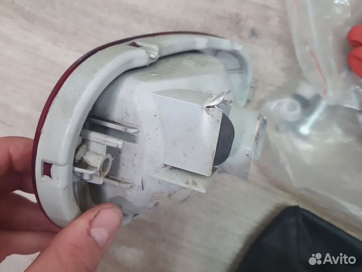 Фонарь задний левый в бампер Hyundai santa-fe 1