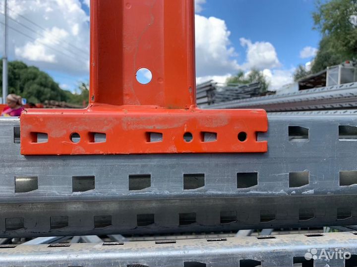 Стеллажи металлические паллетные бу для склада