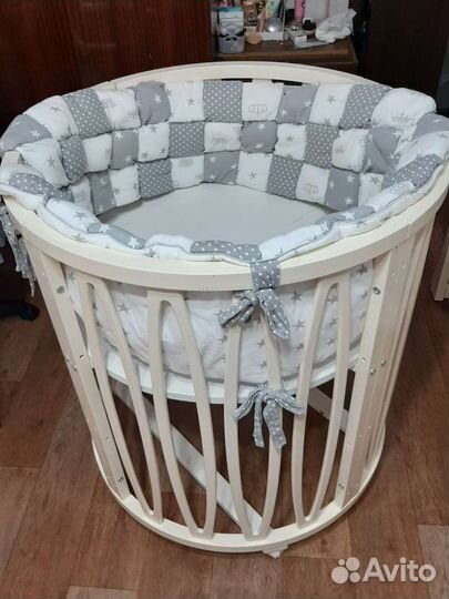 Матрас детский круглый