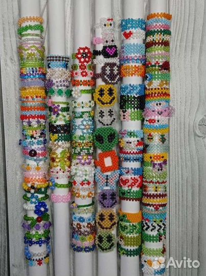 Кольца из бисера от 20 р