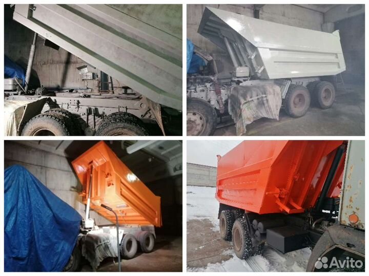 Покраска грузовых авто, спец техники