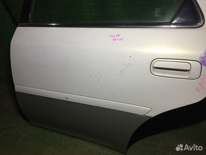 Дверь задняя левая Toyota Cresta JZX100 Пустая