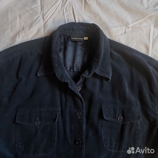 Вельветовая рубашка