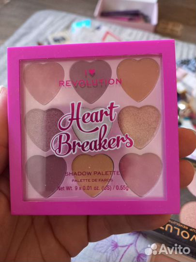 Палитра теней для век