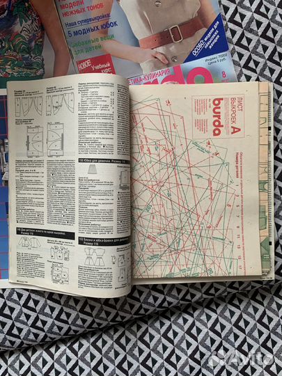 Журналы burda moden