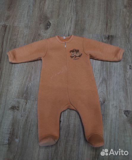 Комбинезоны тёплые детские 68