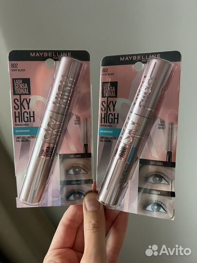 Тушь maybelline sky high