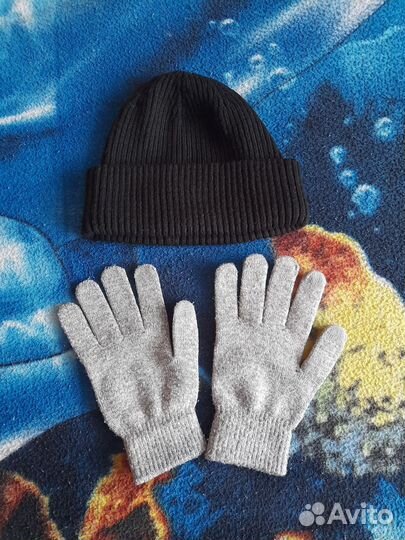 Шапка и перчатки
