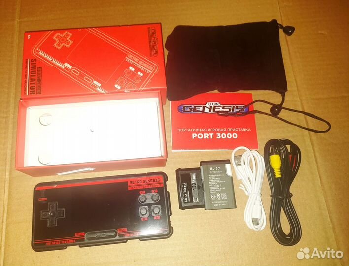 Портативная игровая консоль Retro Genesis Port 300