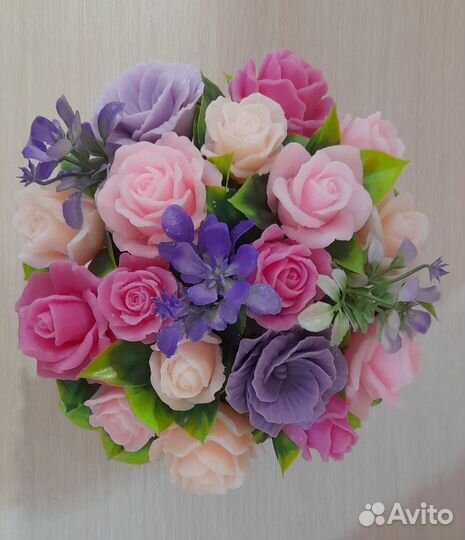 Цветы из мыла