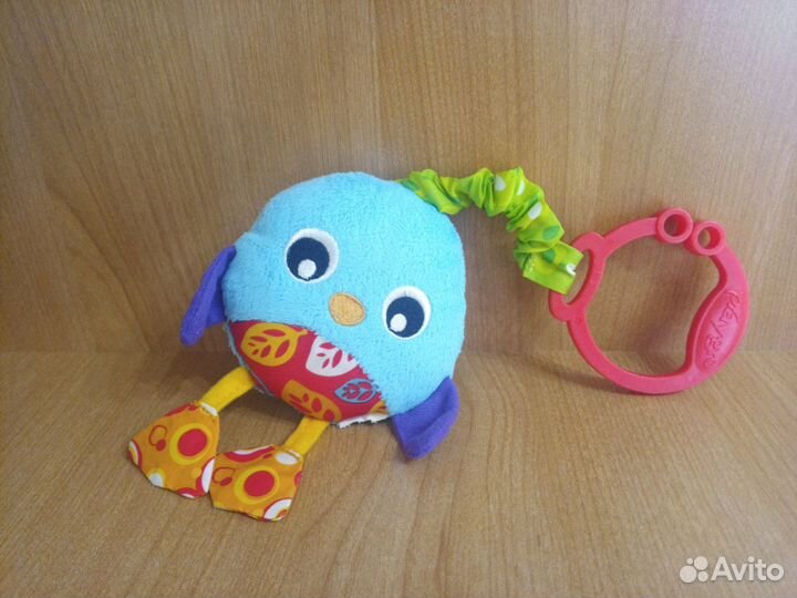 Игрушка-погремушка мягкая