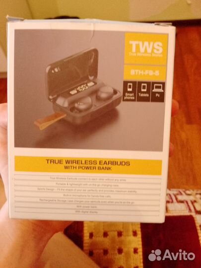 Беспроводные наушники TWS BTH-F9-5