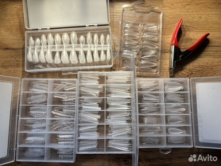 Формы для наращивания, типсы, типсорез