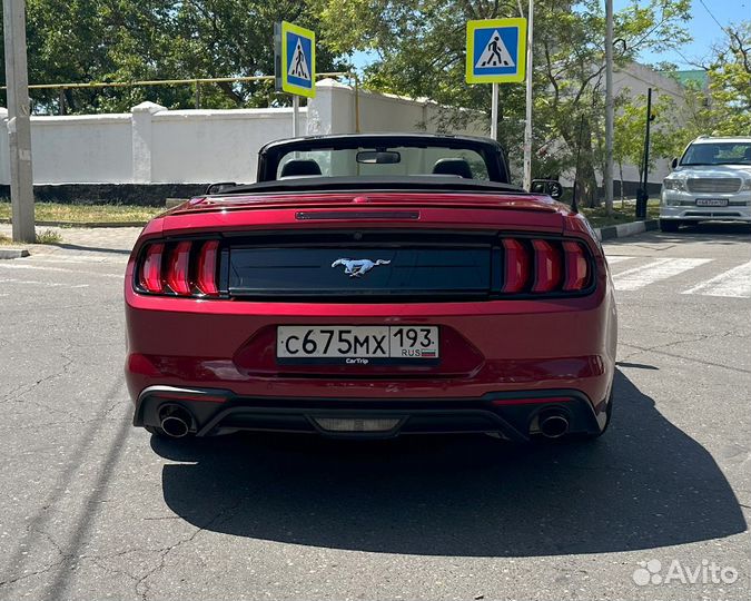 Аренда кабриолета Ford Mustang