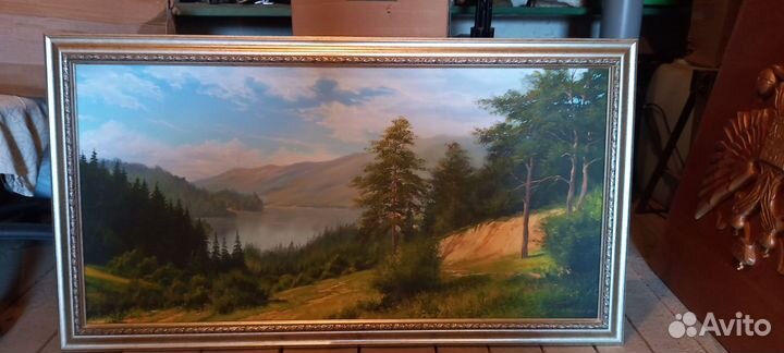 Картина маслом на холсте пейзаж