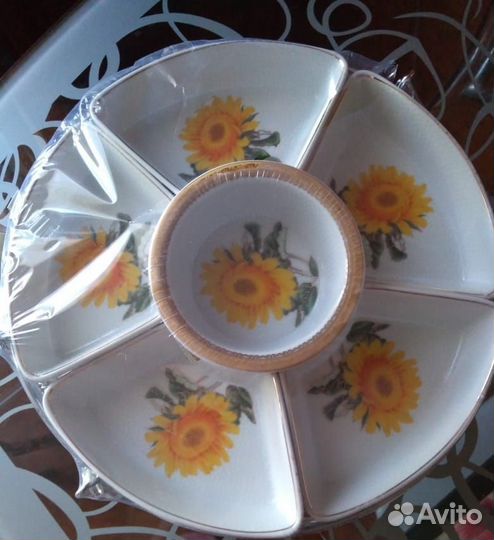 Менажница керамическая