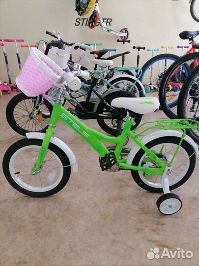 Велосипед детский с корзиной. Stels Talisman 14