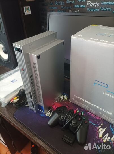 Sony Playstation 2 Fat Финляндия полный комплект