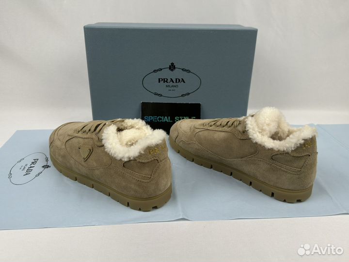 Кроссовки женские Prada Trail