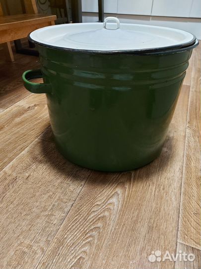 Кастрюля эмалированная 20 литров