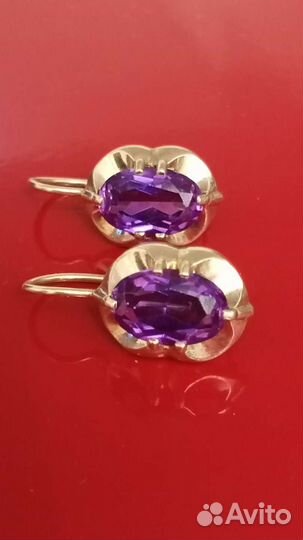 Серьги Серебро СССР