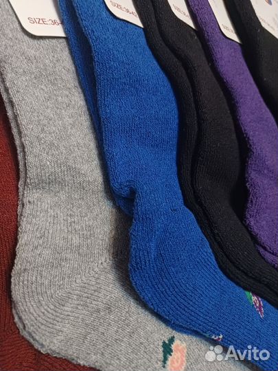 Носки махровые женские