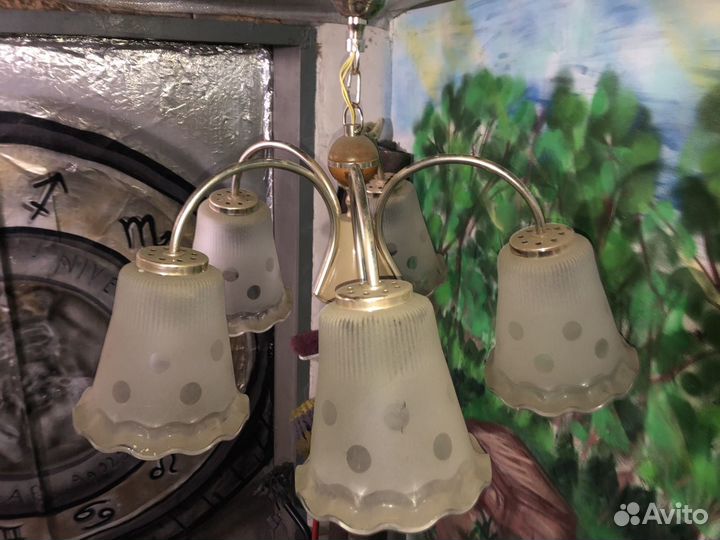Люстра СССР раритет