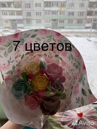 Съедобные букеты из шоколадных роз