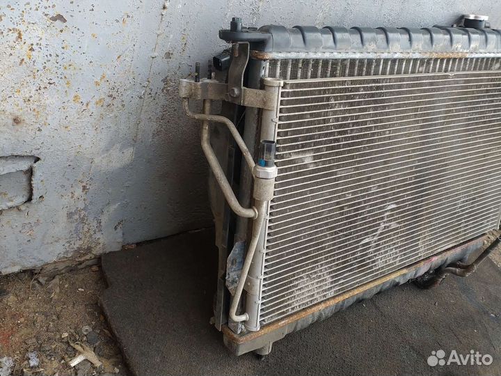 Кассета радиаторов hyundai sonata 4