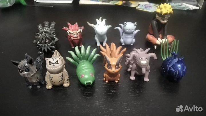 Фигурки из аниме Наруто и хвостатые звери