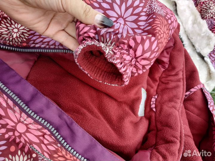 Зимний комбинезон+шапка