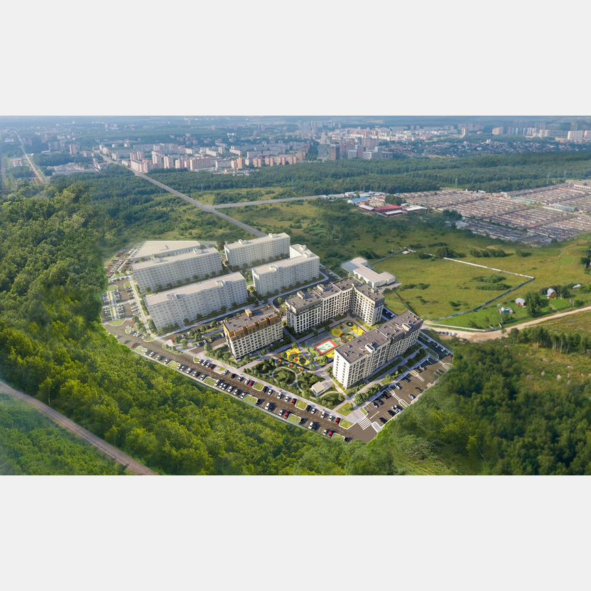 Квартира-студия, 34,5 м², 6/9 эт.