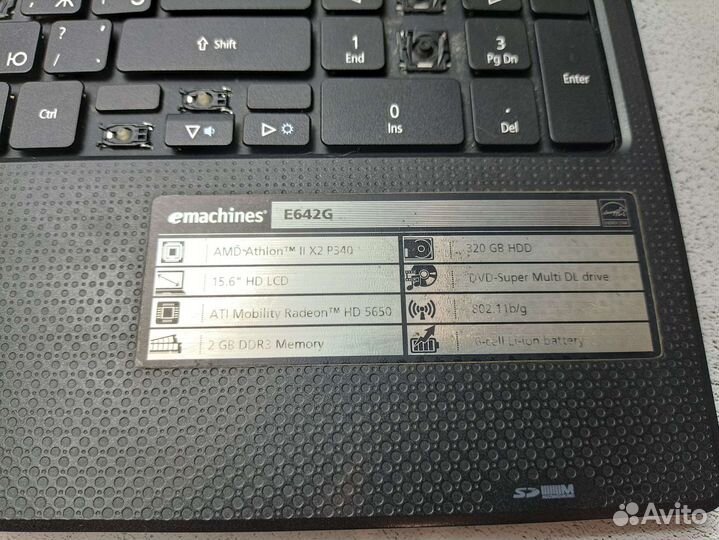 Ноутбук emachines