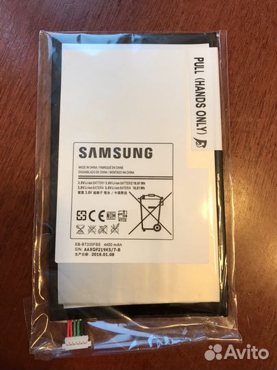 Аккумулятор для планшета samsung