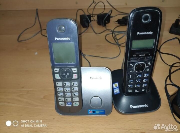 Радио телефоны Panasonic и Philips