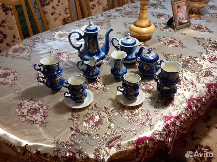 Сервиз чайный гжель