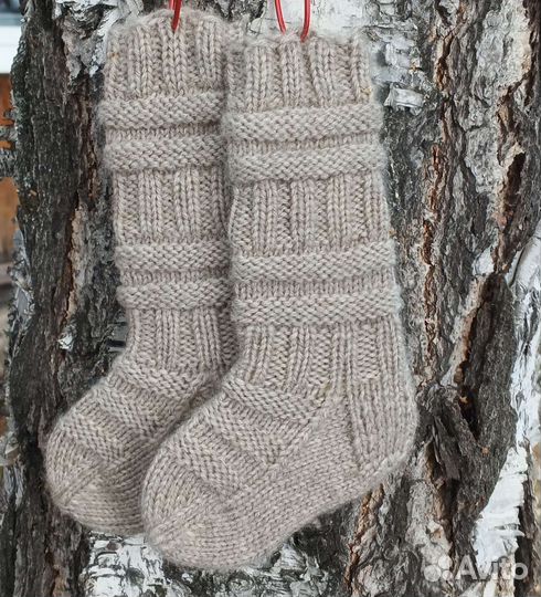 Носки шерстяные вязаные, финские носки детские